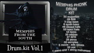 MEMPHIS PHONK FREE DRUM KIT ! - MFS DRUM KIT VOL.1