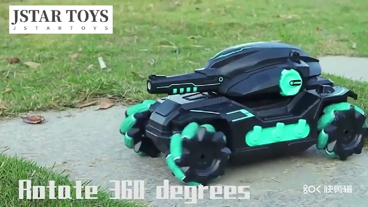 Dual Mode Water Bomb RC Tank Car Hand Gesture Remote Control Water Bullet Stunt Car Drift Tank