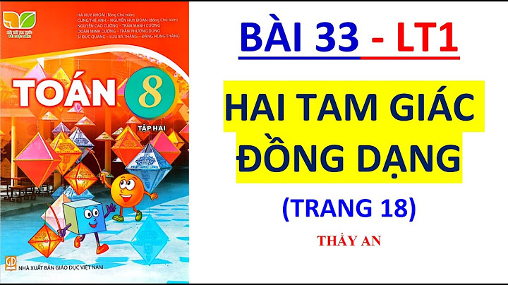 Giải toán sách giáo khoa lớp 8 tập 1 năm 2024