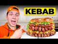 Mangio il kebab pi grosso al mondo 15kg