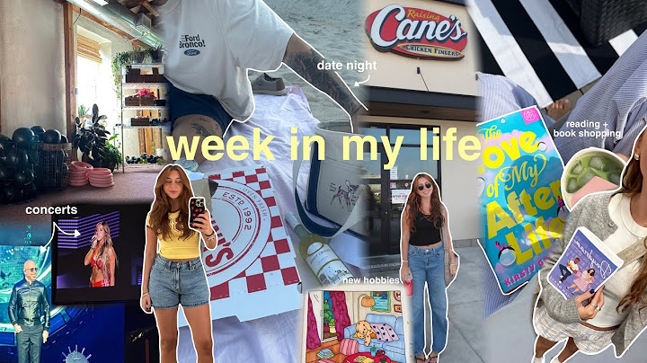 spend a week with me 🍵🌤️🎧 (concerts, matcha recipe, new hobbies, date nights, yapping + lots more!)