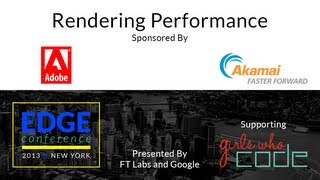Edge Conf 2: Rendering Performance