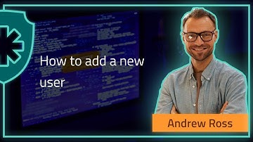 How to add a new user