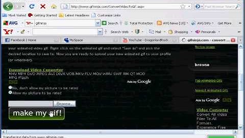 How To Turn Webcam Videos Into Gif Pictures