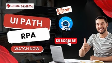 Learn UiPath RPA in 10 Mins | Beginner to Advanced | UI Path Training Credo Systemz #uipath #rpa