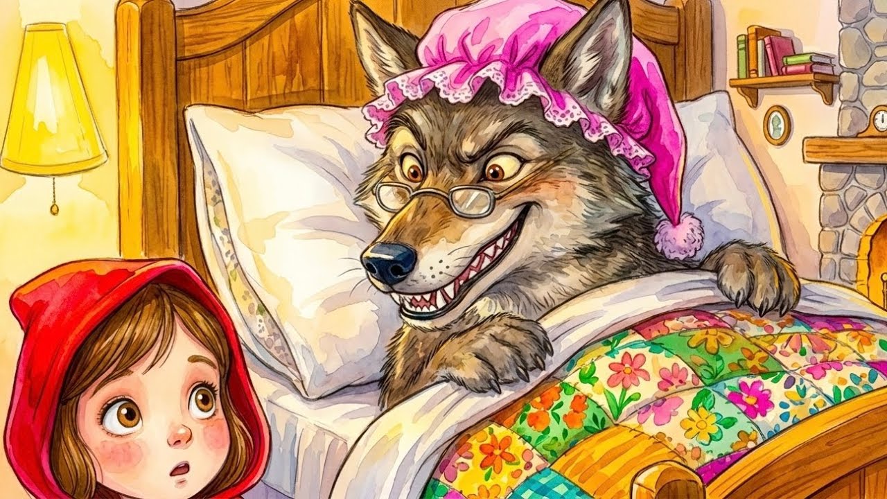 Is That REALLY Grandma?! 🐺 Little Red Riding Hood Story