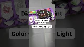 Diamond paint with me - light up diamond painting kit #diamondpainting #budgetcrafts #diy