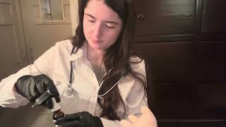 Allergy Testing | ASMR Medical role play 