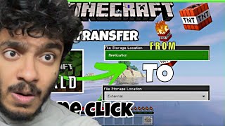 How To Move Minecraft World From Application To External Storage (100% Working) screenshot 2