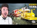 ROCKET POWERED TRAIN MOD!!! (so fast) | Choo Choo Charles (Mods)