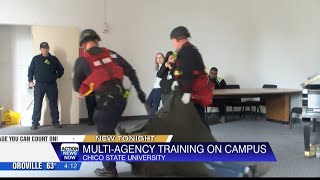 First responders from across Butte County participate in Critical Incident Training at Chico State