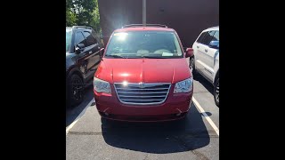 Exterior View of 2010 Chrysler Town & Country Touring, FWD Mini-Van 2010 Chrysler Town And Country Images