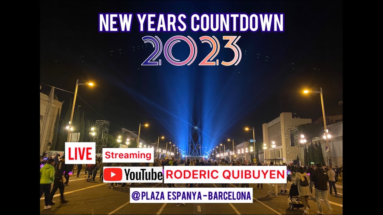 España New Years countdown 2023 Part 1