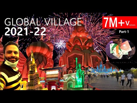 Global Village 2021 | Season 25 Silver jubilee | cheapest theme park in Dubai | fireworks family fun