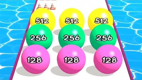 Ball Run 2048 - 2048 Balls Game | Gameplay All Levels Android, iOS Walkthrough Part 7 Lvl 131-152