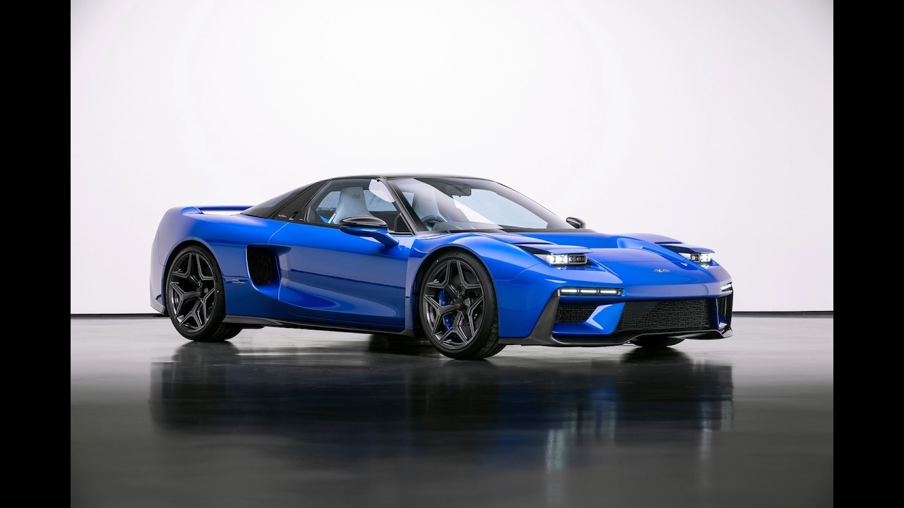 初代ホンダNSXをピニンファリーナがリデザイン。全面再設計で