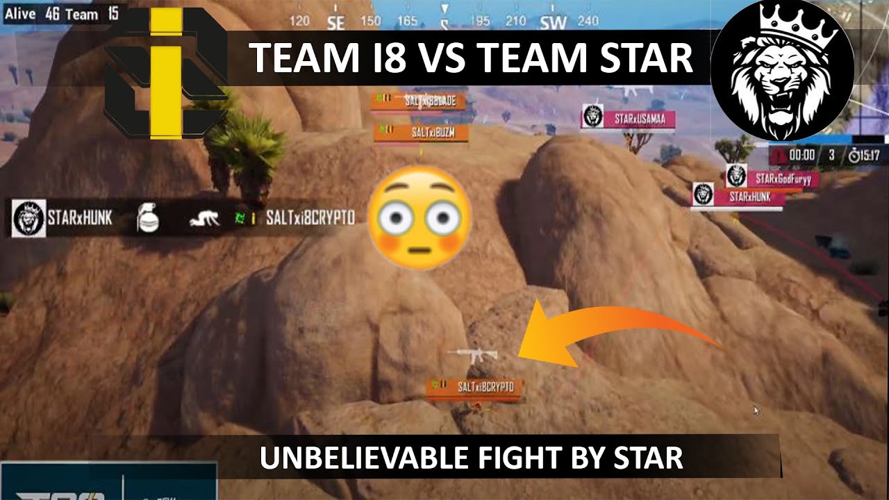 Team i8 vs Team Star fight | star vs i8 4v4 fight