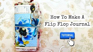 Unleash Your Creativity With This Flip Flop Journal! Step-by-Step!/Digital Collage Club DT Project screenshot 2