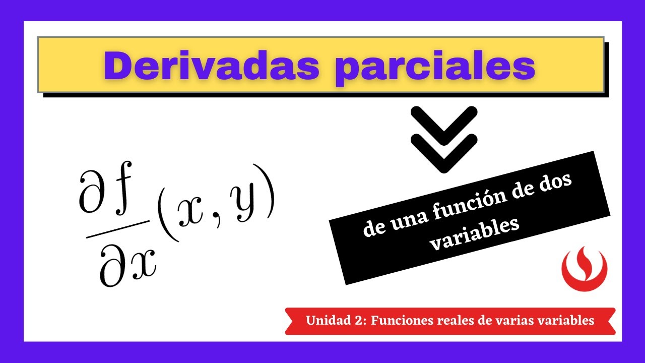 UNIDAD 2: Derivadas parciales de una función de varias variables - YouTube