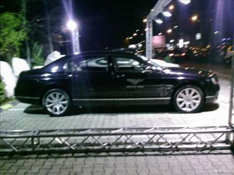 Black Bentley Continental Flying Spur in Skopje Macedonia