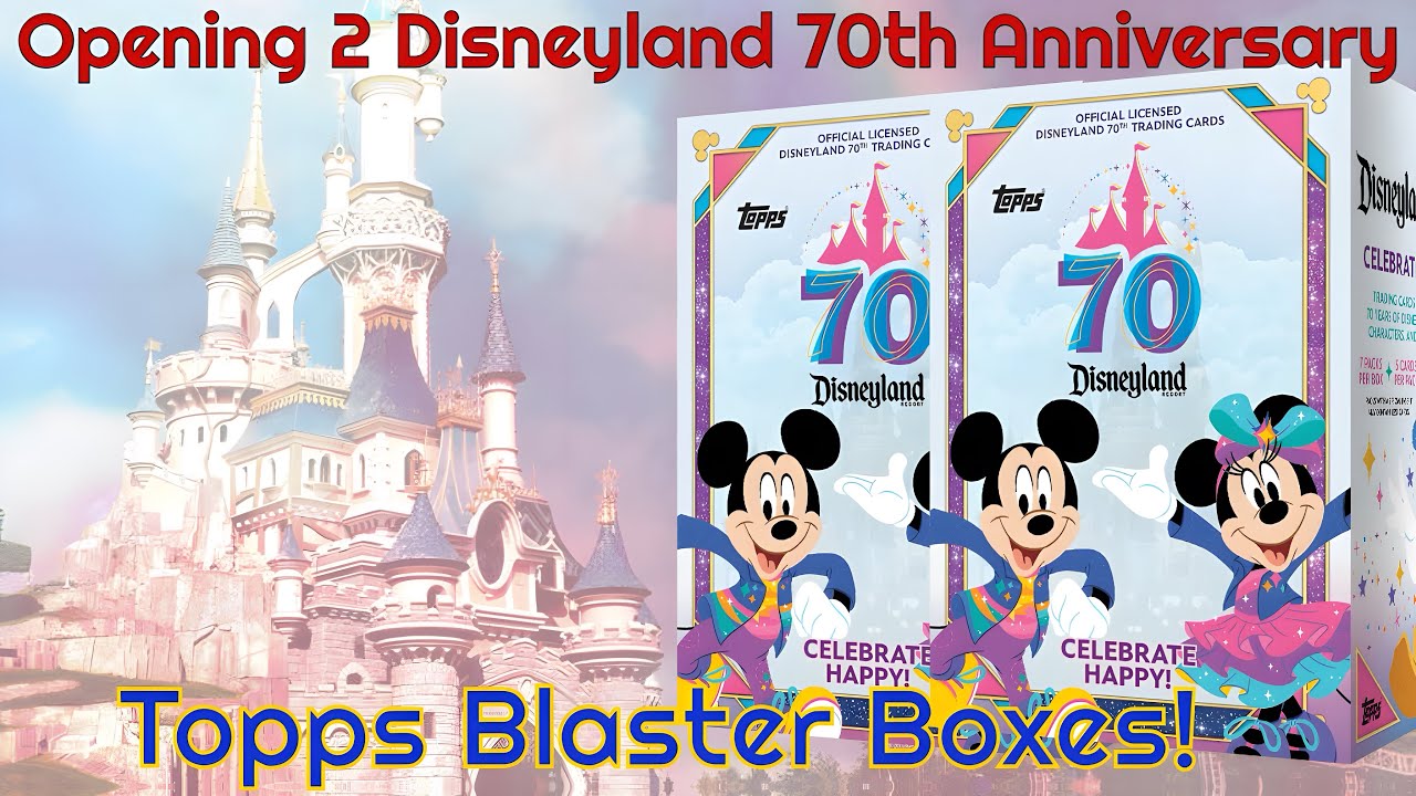 Opening 2 of the Disneyland 70th Anniversary Blaster Boxes - Can