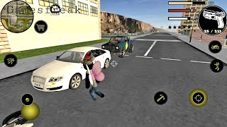 Gray Stickman Rope Hero Vegas Crime Simulator Vice City Game screenshot 1