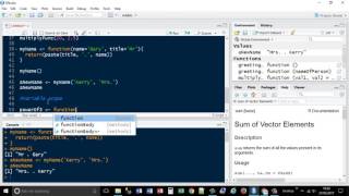 15. R Programming -  Functions
