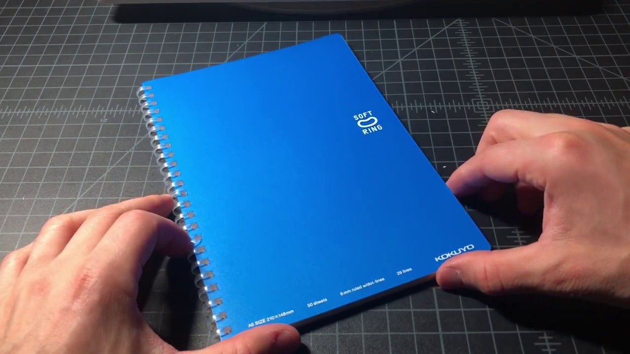Kokuyo Soft Ring Notebook Review (Plastic Rings, Great for Fountain ...