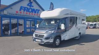 Walk Around Look At Autotrail Tracker Fb Fiat Ducato 4Berth 2 Travel Seat 3500Kg Motorhome