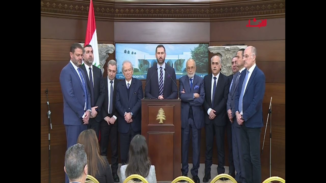 الرئيس تيمور جنبلاط من بعبدا: