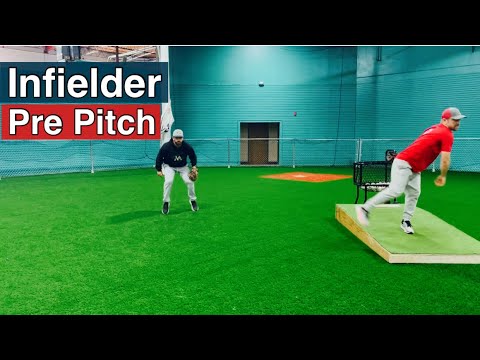 How to do a pre-pitch as an infielder!
