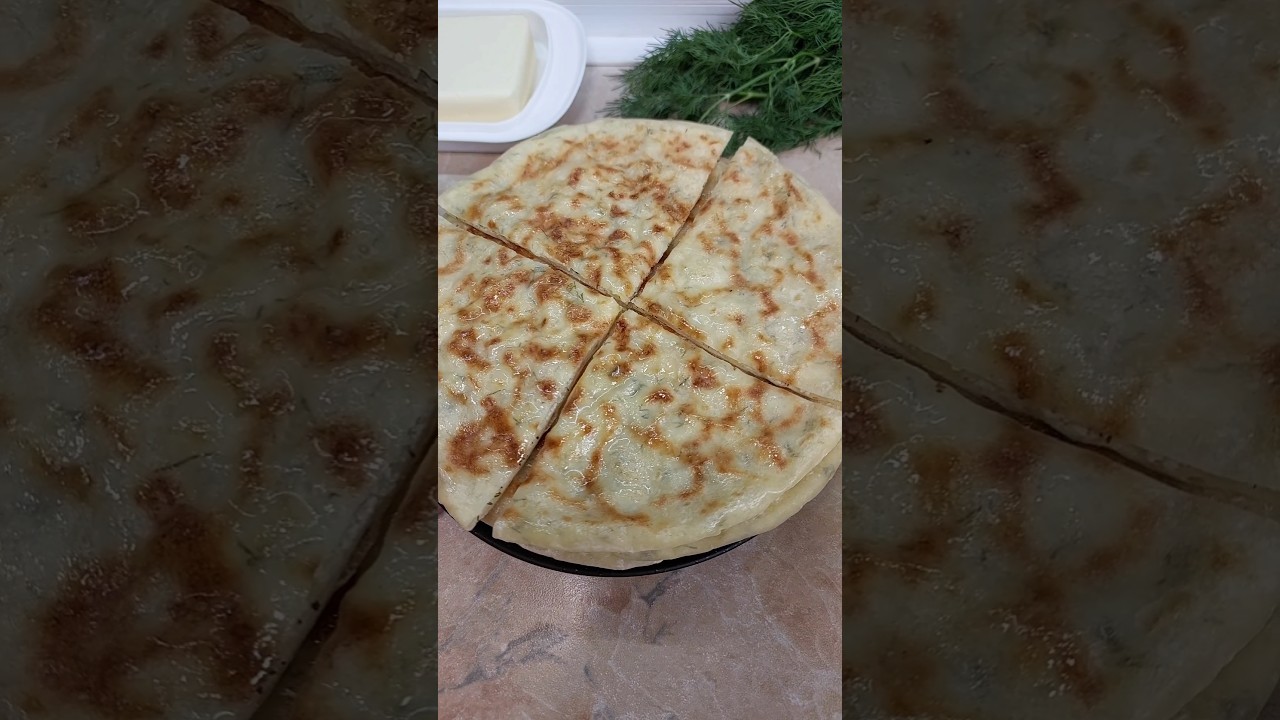 Хычин с картошкой и сыром    