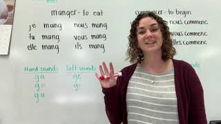 Conjugating -GER and -CER Present Tense Verbs in French screenshot 4