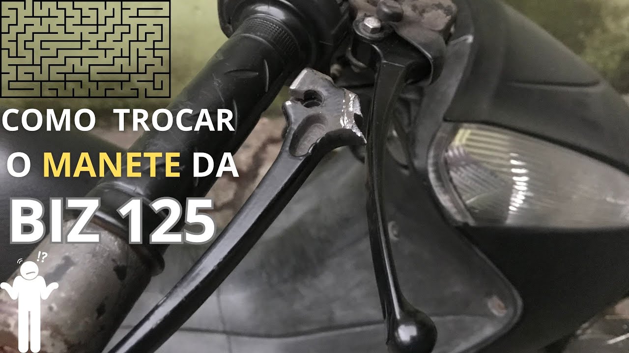 COMO TROCAR O MANETE DA BIZ 125 ?