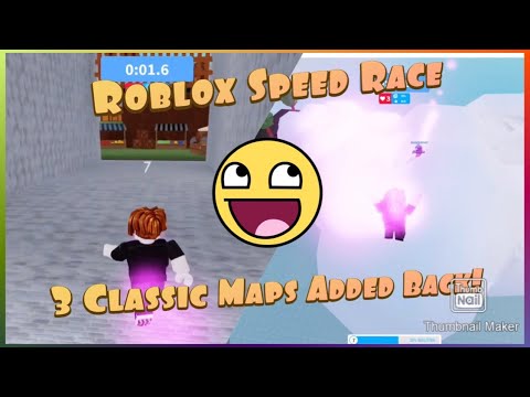 Roblox Speed Race 3 New Maps Mountain Underground Lake Medieval Times Youtube - roblox speed race pitufos edition