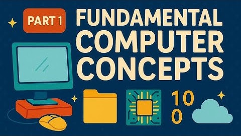 Fundamentals Computer Concepts Part-1 | Computer Basic Course | ComputerGyan Academy