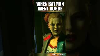 When Batman went rogue..