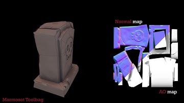 CG modelling Low Poly Tombstone