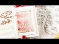 5 Unbelievable Techniques in 1 Beautiful Card | Carissa Wiley for Scrapbook.com