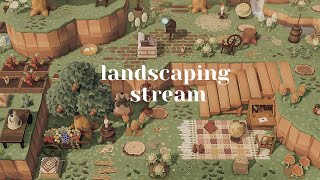 landscaping two islands at once?! fairy core + medieval village