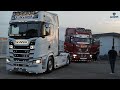 4k 2x Scania Trucks S650 - R "Streamline" V8 Power Next VS Old!