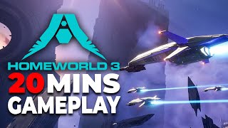 Homeworld 3 | 20 Mins of Gameplay Showcase (No Commentary)
