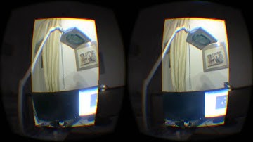 Oculus rift AR with LeapMotion test 1