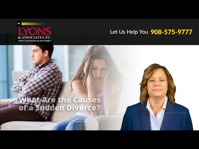 What Are the Causes of a Sudden Divorce?