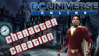 Dc universe online - character creation ...