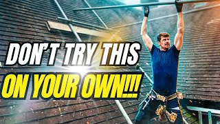 MOST Wouldn’t EVEN Attempt It!!! | Scaffolding On Your Own | Shark Scaffold