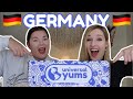 TASTING GERMAN SNACKS 😋 | Universal Yums | Super Yum Box | October 2023 | Germany