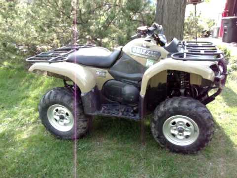 quad yamaha 660 grizzly 2004