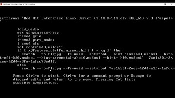 How To Secure Grub In Linux | Set & remove password  of grub  in RHEL 7 |