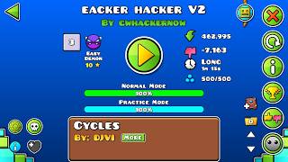 Celebrity Eacker Hacker v2 by gwhackernow 100% (Geometry Dash) (Easy Demon Alphabet no. 5) Net Worth